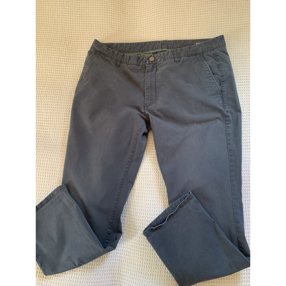 Bonobos‎ 38x30 Blue 100% Cotton Washed Chino Mens Pants